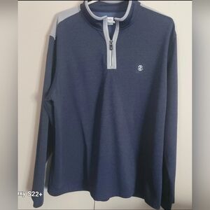 M55 Izod Golf Men’s Athletic 1/4 Zip Pullover Golf Shirt